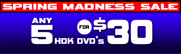 Pick 5 Dvds for Only $30