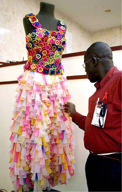 Condom Dress for Chi-Chi LaRue?