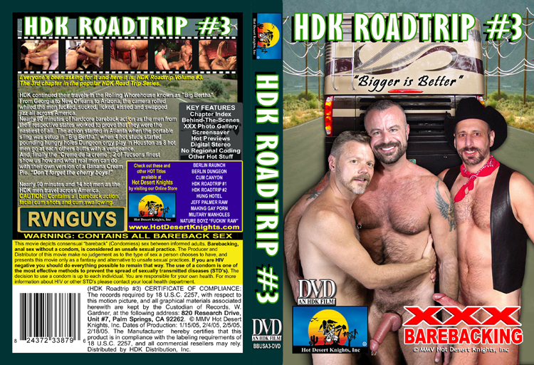 Barebacking USA : HDK Road Trip Volume 3