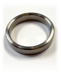 Premium Brushed Stainless Steel TITAN Cock Ring