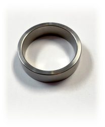 Premium Brushed Stainless Steel TITAN Glans/Head Ring 0.4 Wide